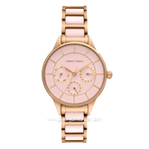 Christ Verra Women's Watch CV 924101L-55 PNK Pink Rosegold Ceramic Combinasi Stainless Steel